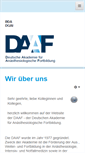 Mobile Screenshot of daaf.de