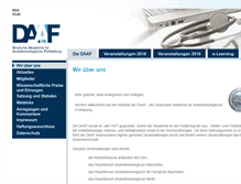 Tablet Screenshot of daaf.de